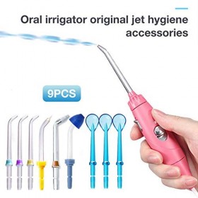 9 embouts jet deau rechange pour hydropulseur Waterpik Nicefeel Flycat Waterpulse