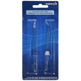 Waterpik Dental Water Jet Replacement High Pressure Jet Tips colors may vary Pack of 2 by Waterpik