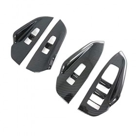 MENGE Przytnij wnętrze 4 Pièces Intérieur Fenêtre Interrupteur Couverture Garniture Accoudoir Panneau Décoration Style Cadre 