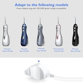 Bouge Water Pik WP560 Chargeur magnétique de rechange compatible avec Waterpik WP560 WP562 WP563 WP567 WP569