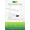Câble de chargeur pour hydropulseur Nicwell F5025 - Sans fil - Portable - Adaptateur dalimentation - Blanc