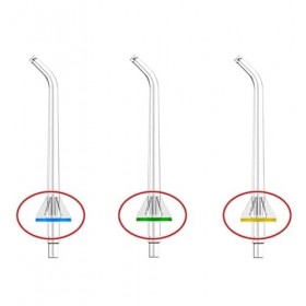 Lot de 6 embouts de rechange pour hydropulseur électrique