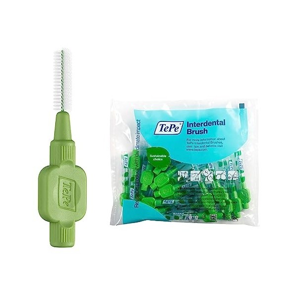 TEPE 138846 Brossettes interdentaires Original - Nettoyage facile des espaces interdentaires - 1 x 20 brossettes - Diamètre 0