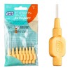 TePe Brossettes interdentaires Extra Soft - Nettoyage en douceur des espaces interdentaires - 1 x 8 brossettes - Diamètre 0,4