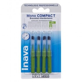 Inava - Brossettes Interdentaires 2.2 Mm Vert X4 Mono Compact Inava