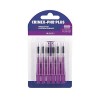 CRINEX - Phb Plus Maxi - Brossette Dentaire - Fibres en Tynex - Violet - 6 Brossettes par Unité