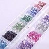 Xiton Nail Art Strass 3000 PCS Pointes DOngles 12 Couleurs Paillettes Art De Diamant Ongle Gem Accessoires Ongles Pour DIY D