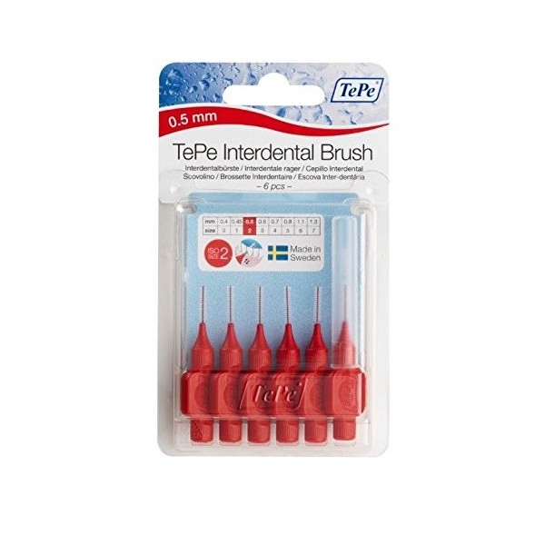 TePe – Brosses interdentaires, 0,45 mm, orange