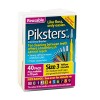 Piksters Interdental Brushes - pour se brosser les dents 40 Pack, Size 3 Yellow 