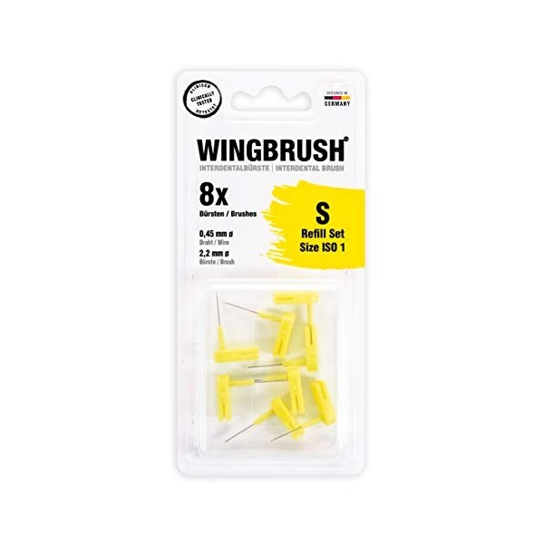 WINGBRUSH® Kit de recharge ISO 2 2ème génération 