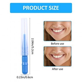 Brossette Dentaire Brossette Interdentaire Dents: YOYIAG100 Pcs Brossette Dentaire Brosse Dentaire Avec Couvercle Plastique M