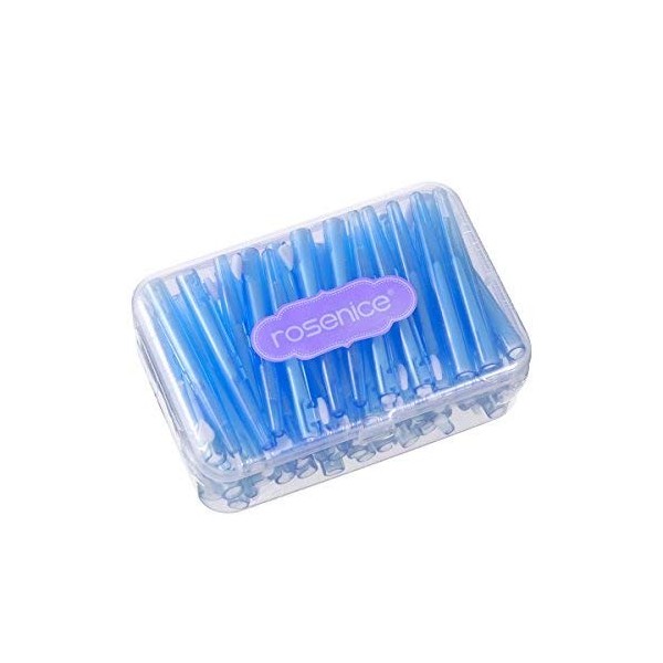 ROSENICE Interdentaires Brosses 60 pcs Telescopique Dentaire Brosse Dents Bâton Flosser Orthodontique Orale Profonde Nettoyer