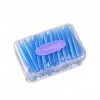 ROSENICE Interdentaires Brosses 60 pcs Telescopique Dentaire Brosse Dents Bâton Flosser Orthodontique Orale Profonde Nettoyer