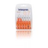 INTERPROX - Supermicro 0.7 - Brossettes Interdentaire - Fibres en Tynex - Orange - Blister de 6 unités