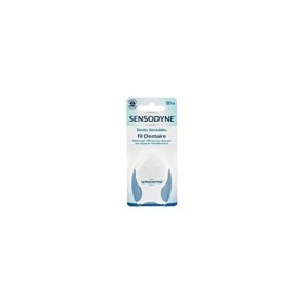 Sensodyne Fil Dentaire, Pour Dents Sensibles, 50 Mètres