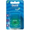 Oral-B – Lot de 3 rouleaux de fil dentaire satiné – Vert menthe – 3 x 25 m