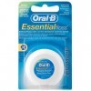 ORAL-B Lot de 4 Essentials FLOSS fil dentaire 50 m Parfum Menthe