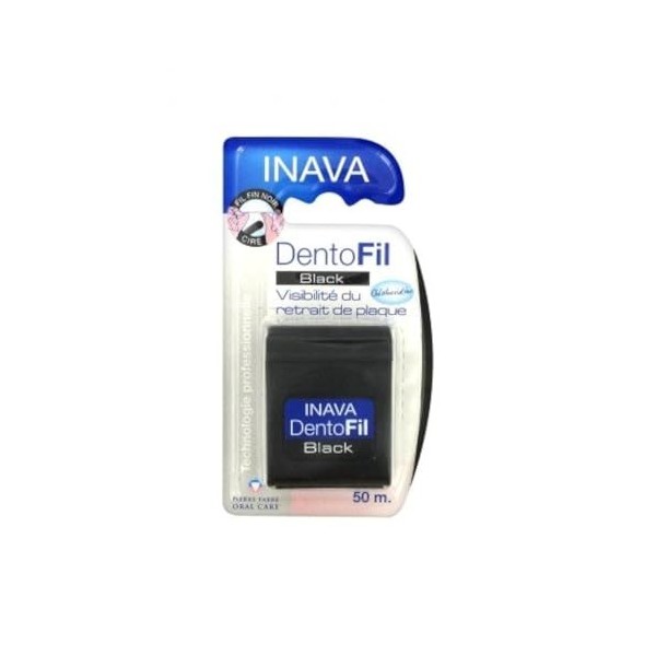 Inava Dentofil Black Fil Dentaire 50 m