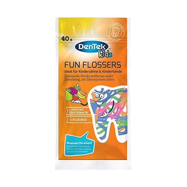 Dentek Fun Flossers, 40 pièces