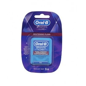 Oral-B - 3DWhite Luxe Blancheur Fil Dentaire&nbsp;- 35&nbsp;m