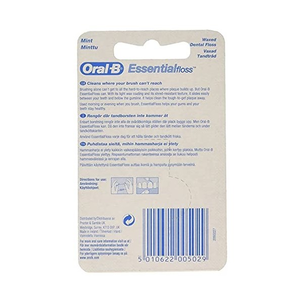 Oral-B Essential Mint Fil dentaire 12 x 50 m
