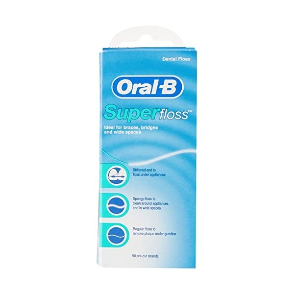 Oral-B Fil dentaire prédécoupé Mèches