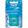 Oral-B Lot de 12 floss en satin Menthe 25 m