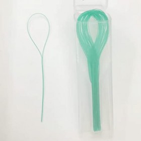 EasyHonor Lot de 6 enfile-fils dentaires pour appareils dentaires, ponts et implants Vert