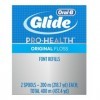 Oral-B Glide Floss, Rouleau de Fil Dentaire, Recharges pour Distributeur, Blanc, 400 m Lot of 2 