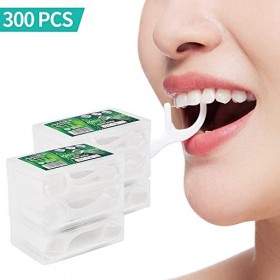 Comfort Slide Flossers pour espaces restreints, pics dentaires 300 