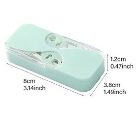 Lot de 3 distributeurs de fil dentaire de voyage pour aider à maintenir la santé bucco-dentaire