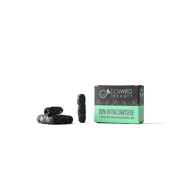 C4wrd™ Recharge de fil dentaire en bambou naturel compostable pour des dents saines – La santé commence dans la bouche