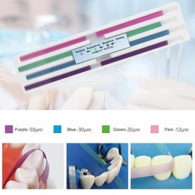 Papier abrasif dentaire, bandes de polissage dentaires, taille – 4 mm de large, NatureAqua en résine, outil de polissage inte