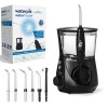 Waterpik - Hydropulseur Ultra Professional, Jet Dentaire avec 7 Embouts et 10 Niveaux de Pression, Élimine la Plaque, Blanc 