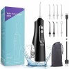 Annmiir Jet Dentaire Hydropulseur, Jet Dentaire Portable 4 Modes et 8 Buses de Rechange, Irrigateur Oral Professionnel Réserv