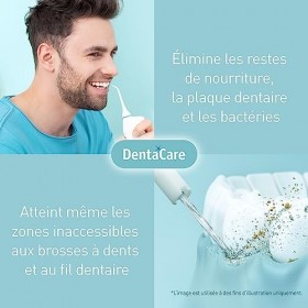 Panasonic - Personalcare EW1411H845 | Jet dentaire - Système AIR + EAU 4 puissances réglables 1 canule Sans fil Réservoir 130