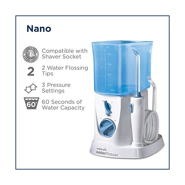 Waterpik Waterflosser NANO - WP250 identique au WP300 sans la housse de voyage 