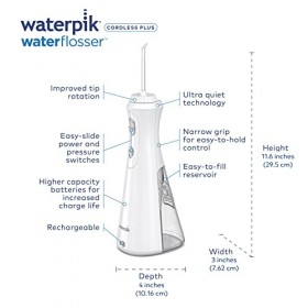 Waterpik - Hydropulseur dentaire sans fil - Jet WP462