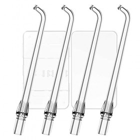 Lot de 4 embouts de rechange standard pour hydropulseur portable SYNHOPE Mini