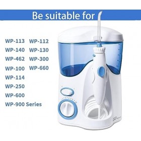 CMOYMVQ Accessoires dhygiène bucco-dentaire compatibles avec Waterpik WP-100 WP-300 WP-660 WP-900 Kit de remplacement pour h