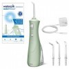 Waterpik Hydropulseur sans fil avec 2 réglages de pression, outil de retrait de plaque dentaire, idéal pour les voyages ou le