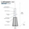 Liebssen Jet Dentaire Hydropulseur dentaires Fonctionnement à un bouton 6 intensités deau 5 embouts IPX7 Réservoir de 300 ml