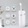 Jet Dentaire Hydropulseur Oral Irrigator,200ML USB Rechargeable Irrigateur Dentaire,IPX7 Etanche,7 Buses à Jet,3 Mode de nett