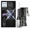 PHILIPS Sonicare – Hydropulseur sans fil Power Flosser 3000 avec technologie Quad Stream et ondes de pouls, version HX3806/33