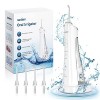 Sejoy Hydropulseur Dentaire, Jet Dentaire Hydropulseur de Voyage, 5 Modes et 8 Buses de Rechange, Irrigateur Oral Professionn