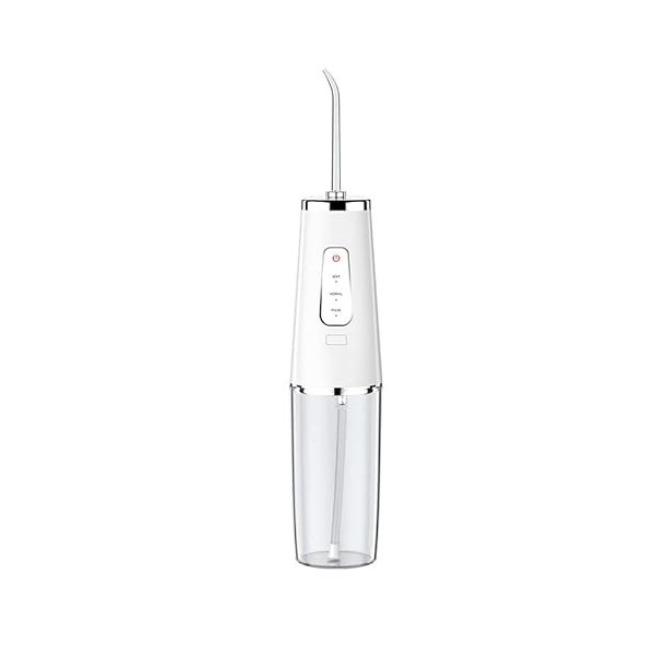 Fil Dentaire à Eau pour Le Nettoyage des Dents, Soins des Bretelles, irrigateur Oral Rechargeable Portable sans Fil 3 IPX7 ét