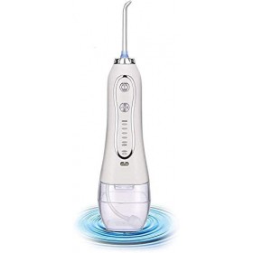 NCRD Flosser Dentaire de leau Rechargeable sans Fil: Nettoyeur de Dents de Puissance avec USB Câble, IPX7 Flosser imperméabl