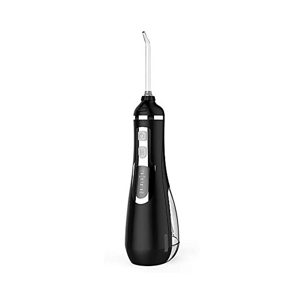 NCRD Flosser deau sans Fil, Flosser électrique Portable de 200 ML avec 3 Modes et 4 Conseils à Jet, IPX7 imperméable, USB Re