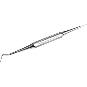 REMOS Cure-dents à extrémité pointue et plate en acier inoxydable - 9 cm