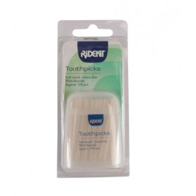 Rident Cure-dent Bois Fluor, 100 pièces